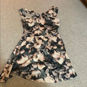 Pink and Grey Nordstrom dress